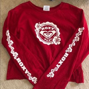 Cropped Roxy surf shirt